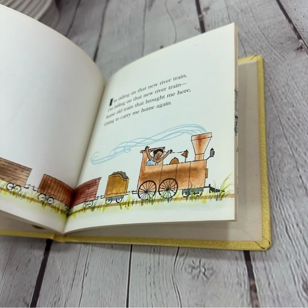 vintage 1970 hard cover That New River Train children's Book